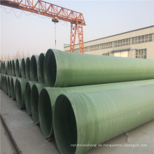 Durable non-corrosive grp frp fiberglass winding tubes high strength pipes